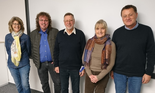 Doris Holletzek, Frank Miska, Ulrich Leidecker, Elke Streckfuß und Michael Letter. Foto: SPD
