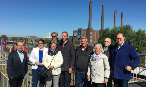 Staatsminster Hoppenstedt ist beeindruckt von seinem Besuch in Wolfsburg. Foto: CDU Wolfsburg