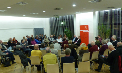 Teilnehmer der Veranstaltung in der Lindenhalle. Foto: SPD-Unterbezirk