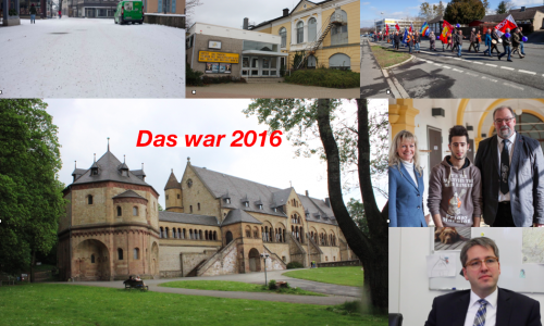 regionalHeute.de schaut noch einmal auf das Jahr 2016 zurück. Foto-Collage: Anke Donner