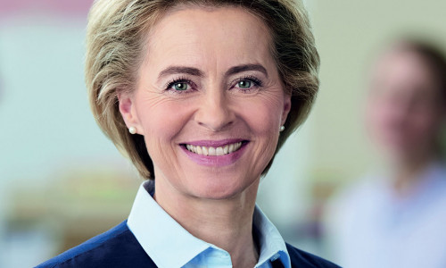 Ursula von der Leyen (CDU) wurde gestern durch das Europaparlament zur EU-Kommissionspräsidentin gewählt.

Foto: CDU