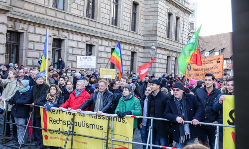 Am Samstag soll eine Kundgebung des Bündnis gegen Rechts gegen das Deutschland-Seminar der "Burschenschaft Thuringia" stattfinden. Symbolfoto: Archiv