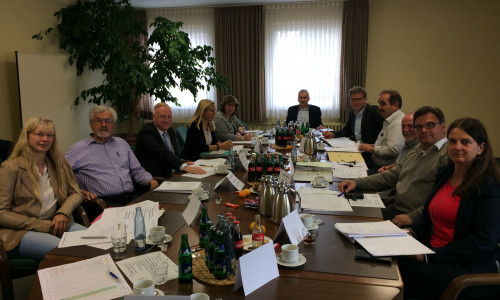 Die Mitglieder des Steuerungsausschusses während ihrer jüngsten Sitzung. Foto: Landkreis Goslar