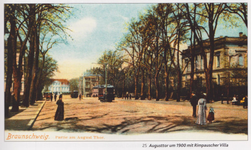 Das Augusttor um 1900, Abbildung: Archiv Löffelsend
