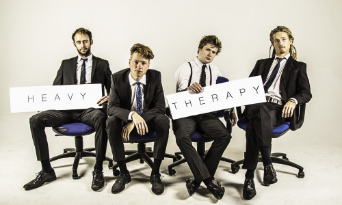 Die vier jungen Spitzenmusiker von "Heavy Therapy" sind 2017 am berühmten Jazz-Institut-Berlin zusammen gekommen. Foto: Veranstalter