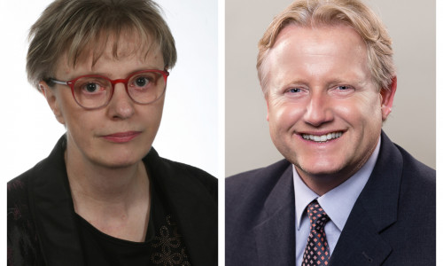 Stefani Steckhan (CDA-Kreisvorsitzende Salzgitter) und Thorsten Wendt (CDA-Kreisvorsitzender Braunschweig). Fotos: CDA