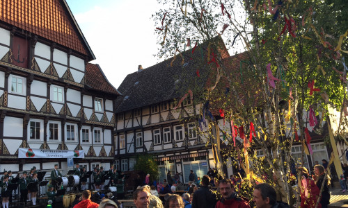 Mit dem traditionellen Pfingstkonzert wurde am Samstagabend das Schützenfest in Hornburg eingeläutet. Fotos: Anke Donner 