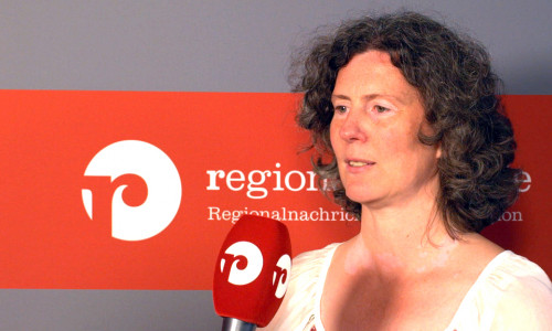 Ghalia El Boustami (Bündnis 90 / Die Grünen) im regionalHeute.de-Studio. Video/Foto: Jan Weber