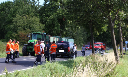 Ein schwerer Unfall ereignete sich am Dienstag gegen 14 Uhr zwischen Remlingen und Semmenstedt, Foto: Max Förster