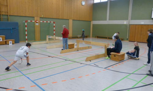 Die Schüler der Grundschule am Geitelplatz spielten  Low-T-Ball und qualifizierten sich für die Kreismeisterschaft. Foto: Schule 