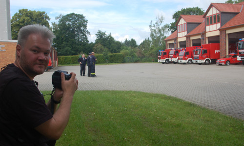 Für drei Tage besuchte Redakteur Sven Buchenau vom Feuerwehr-Magazin aus Bremen die Gemeinde Schladen-Werla, genauer gesagt deren freiwillige Feuerwehr, Foto: privat