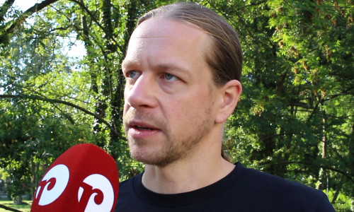 Christian Schroeder (Bündnis 90/Die Grünen)  im regionalHeute.de-Interview. Video/Foto: Jan Weber
