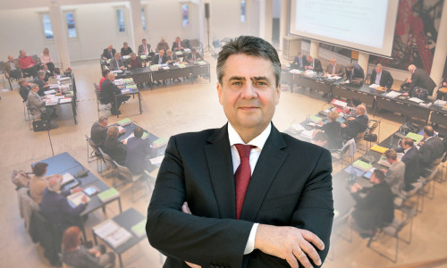Der SPD-Unterbezirk hat einen Beschluss gefasst, der sich für Gabriel als Außenminister stark macht.  Foto: SPD; Alexander Panknin