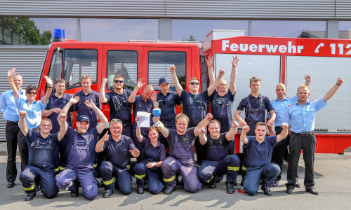 Die Feuerwehr Wendessen ist der neue Stadtmeister. Fotos: Stadt Wolfenbüttel