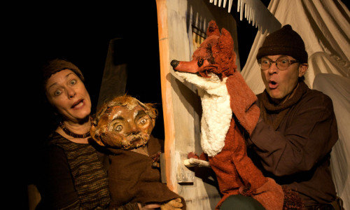Das Theater Fadenschein zeigt am Sonntag das Stück "Es klopft bei Wanja in der Nacht". Foto: P. Wolters