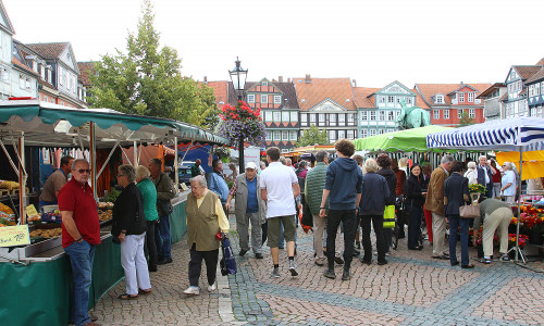 Der Wochenmarkt soll einmalig auf dem Stadtmarkt stattfinden.