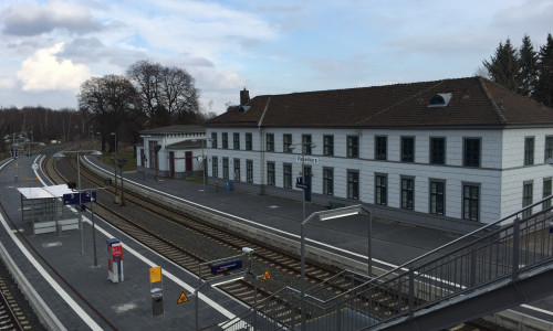 Der Bahnhof in Vienenburg ist mit durchschnittlich 54 Zugfahrten pro Tag ein stark frequentierter Bahnhof. Archivfoto: Anke Donner