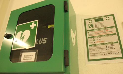 Die Stadt Wolfenbüttel will auch im kommenden Jahr weitere externe Defibrillatoren anschaffen. Foto: Anke Donner