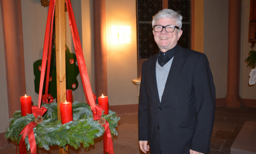 Pastor Bähr gestaltete den Abend dieses Jahr alleine. Fotos: Evangelisch-Lutherischer Kirchenkreis Peine