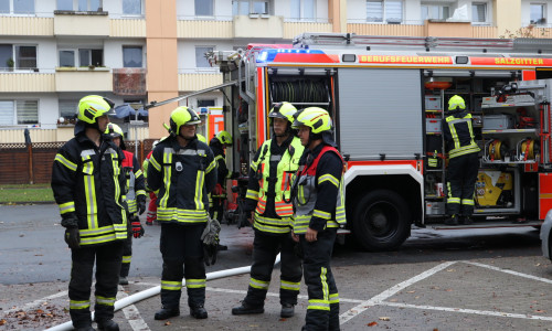 Die Feuerwehr konnte den Brandherd schnell lokalisieren. Foto: Rudolf Karliczek