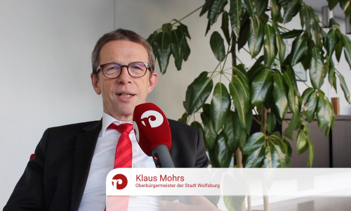 Klaus Mohrs spricht über das Jahr 2017. Foto/Video: Sandra Zecchino