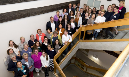 Die Teilnehmerinnen und Mentoren des Programms.

Foto: Stadt Braunschweig