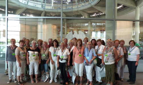 Der Ortsverband Landfrauen Abbesbüttel besuchte den Reichstag in Berlin. Foto: SPD