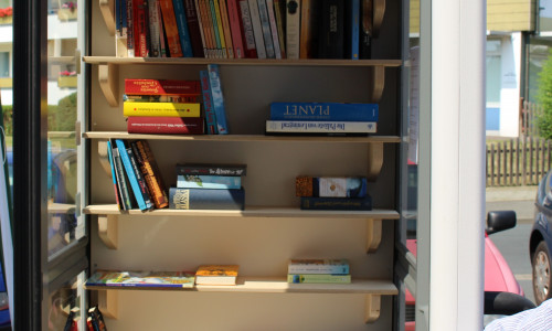 Entscheidung über Bücherzelle verschoben. Foto: Max Förster