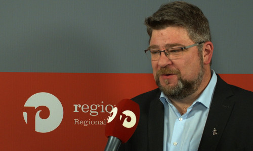 Marcus Seidel (SPD) im regionalHeute.de-Studio. Video/Foto: Alexander Panknin