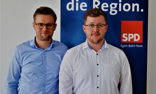 Florian Kollinger (links) und Maximilian Blaeser (rechts). Foto: Wahlkreisbüro Hubertus Heil