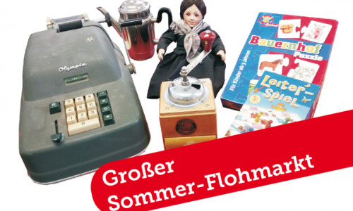 Sommer-Flohmarkt! Foto: Goslarsche Höfe – Integrationsbetrieb - gGmbH