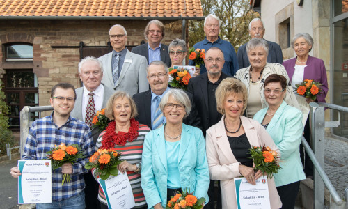 15 Salzgitteraner wurden für ihr umfangreiches ehrenamtliches Engagement für Senioren mit dem Salzgitter-Brief ausgezeichnet. Foto: Rudolf Karliczek