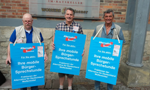 Achim Nieder, Klaus-D. Heid und Dr. Manfred Wolfrum. Foto: Heid