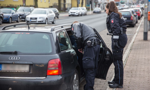 Die gesamte Polizeidirektion beteiligte sich an den Kontrollen. Foto: Rudolf Karliczek