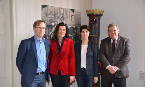 Von links nach rechts: Andreas Höfflin, May-Britt Pürschel, Carola Schmidt und Olaf Dirlam. Foto: HTV