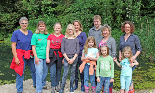 Die Gruppe mit Andrea Onkes vom Naturschutzbund KG Wolfenbüttel in Wittmar/NABU. Foto: Privat