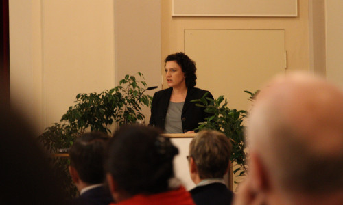Die Niedersächsische Sozialministerin Dr. Carola Reimann nahm ebenfalls teil. Foto: Robin Koppelmann/SPD-Bezirk Braunschweig