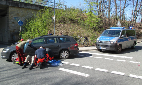 In Langelsheim wurde am Vormittag ein Fahrradfahrer schwer verletzt. Foto: Polizei Goslar