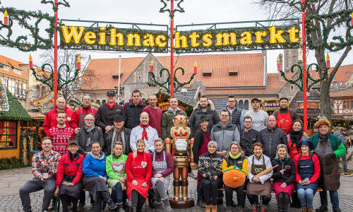 Die Schaustellerinnen und Schausteller des Braunschweiger Weihnachtsmarktes legen über die Feiertage eine Pause ein und sind ab dem 26. Dezember wieder für die Besucherinnen und Besucher da. Foto: Braunschweig Stadtmarketing GmbH