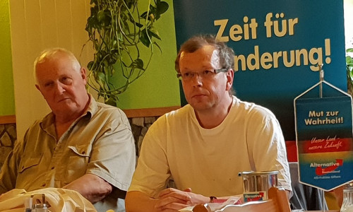 Hartmut Viering (li.) und Stefan Marzischewski-Drewes. Foto: AfD