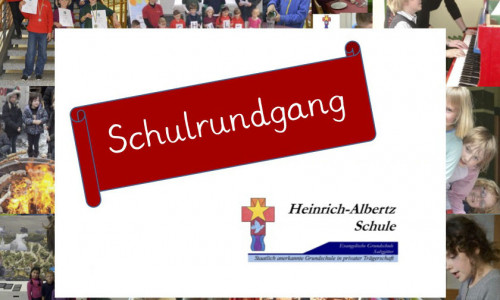 Einladung zum Schulrundgang. Foto: Trägerverein Heinrich-Albertz-Schule