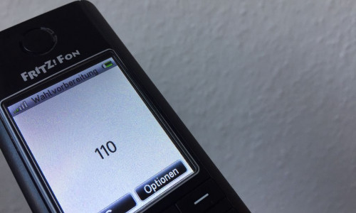 Die Rufnummer der Behörde ist nicht mit der Notrufnummer 110 zu verwechseln (Symbolbild).