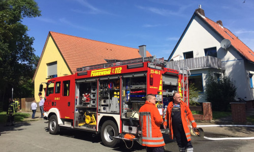 Die Feuerwehr fand kein Feuer im Kindergarten in der Stettiner Straße vor. Foto: Anke Donner