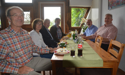 Arno und Edda Schmutzler, Michael Schwarze, Hans-Joachim Riebe, Volker Brandt und Frank Oesterhelweg, Foto: privat