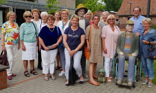 Die Frauen Union Wolfenbüttel während ihres Besuches der Evangelischen Stiftung Neuerkerode. Foto: Privat