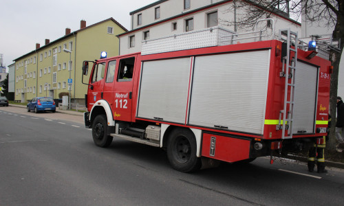 Die Feuerwehr Stadt Wolfenbüttel rückte zu einem Einsatz in die Salzdahlumer Straße aus. Foto: Max Förster