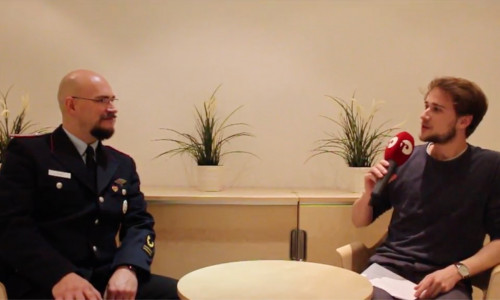 Der neue Brandabschnitssleiter West im Interview mit unserem Redakteur Jan Borner. Video: Jan Borner