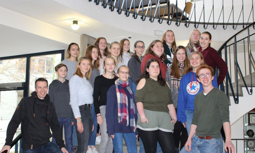 In einem Workshop lernten 18 Schülerinnen den Umgang mit 3D-Druckern. Foto: Stiftung NiedersachsenMetall