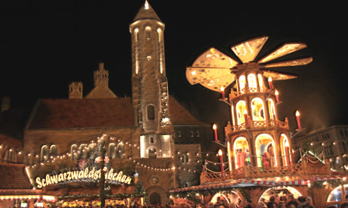 Der Weihnachtsmarkt in Braunschweig muss deutschlandweit keinen Vergleich fürchten. Foto: Siegfried Nickel