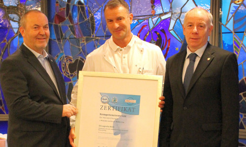 Das Marienstift erhielt nun das Zertifikat „Kompetenzzentrum für Hernienchirurgie" Foto: Privat